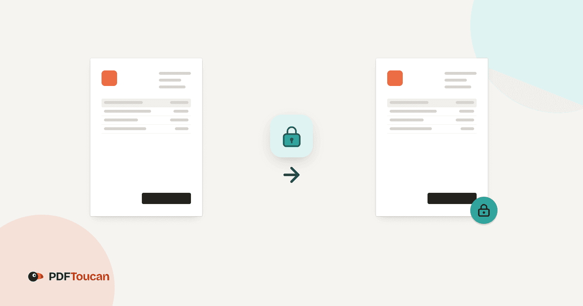 Protect PDF with Password