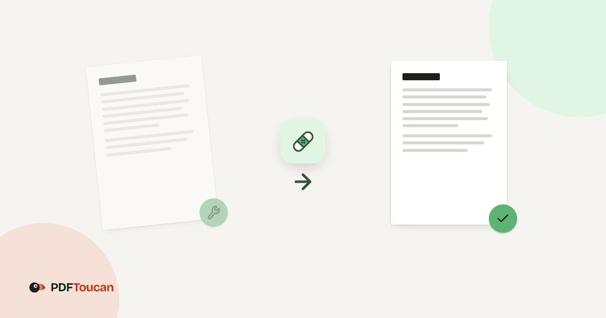 Repair Damaged PDF Files