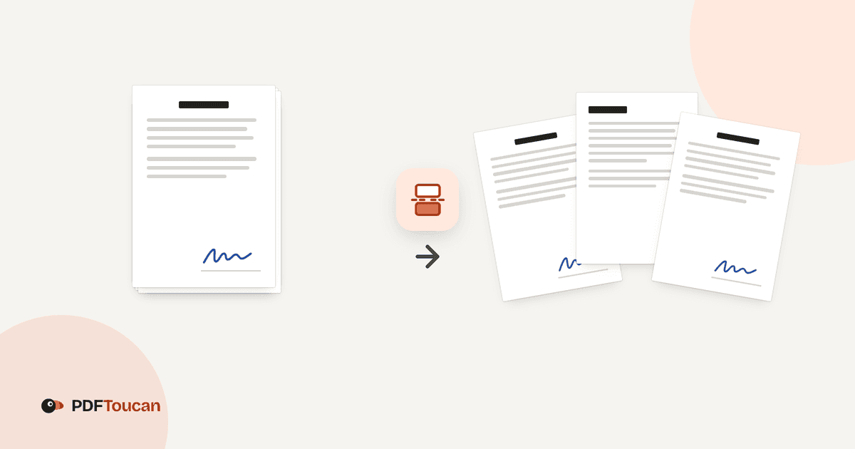 Split PDF Pages