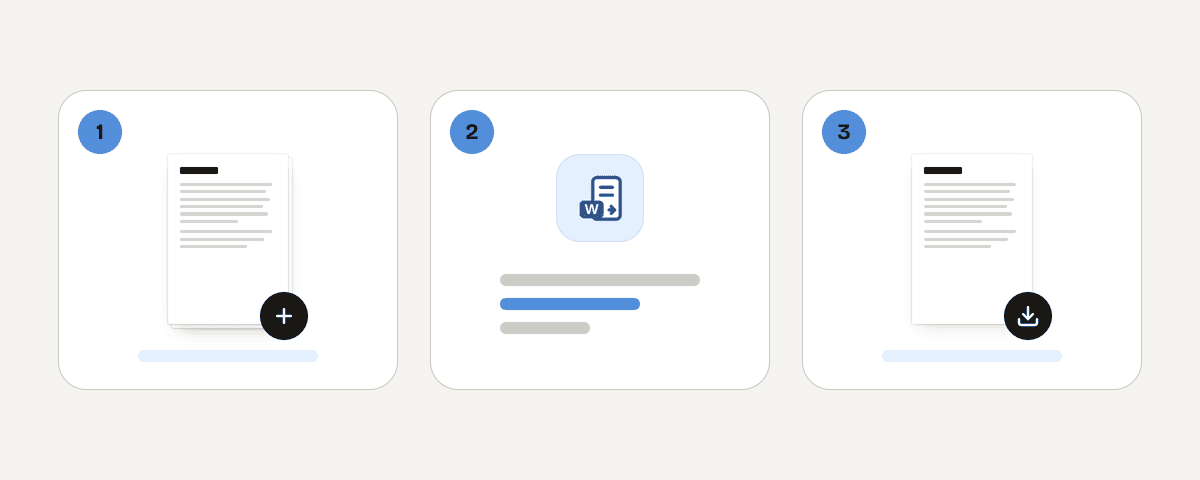 How to convert Word to PDF online